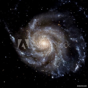 Image de View image of Galaxy system isolated Elements of this image furnished by NASA